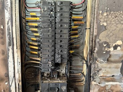 Old Electrical Panel Upgrade