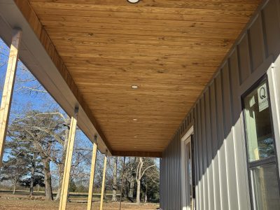 Porch Ceiling Light Installation