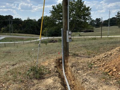 Residential Electrical Conduit Installation